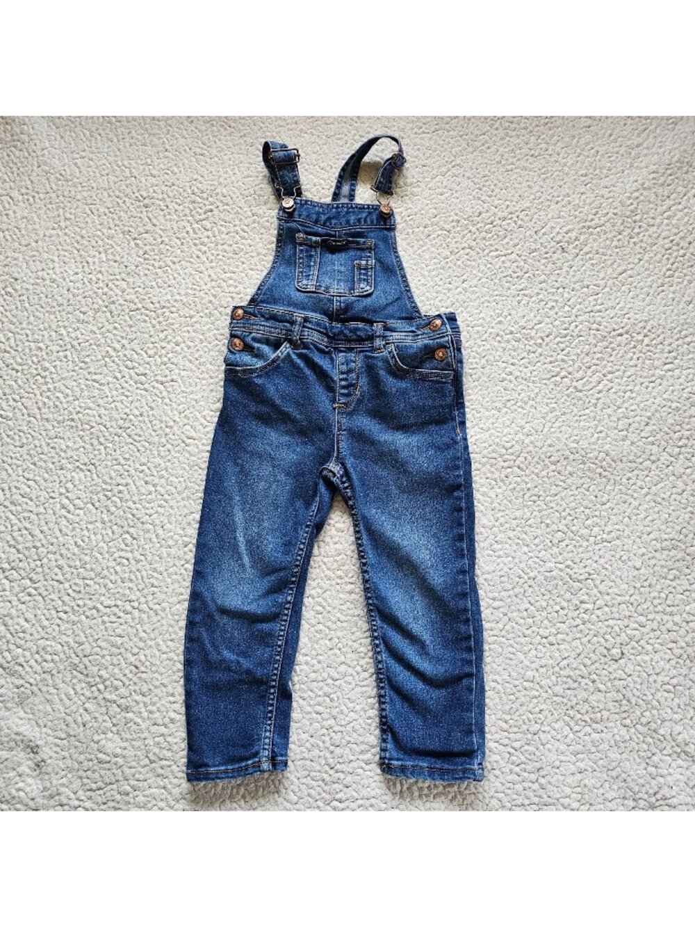 Vintage Jordache Jean Denim Overalls Youth Size 4T Pant Bib